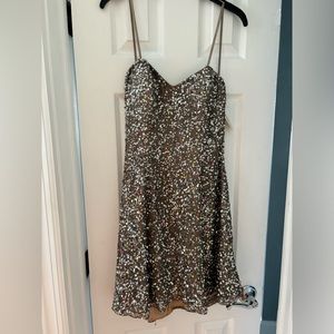 Sparkly evening Scala dress in a size 8.